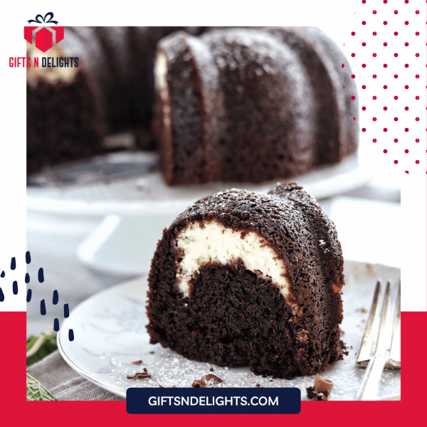 Send Chocolate Bundt Cake with Cream Cheese Filling to Pakistan